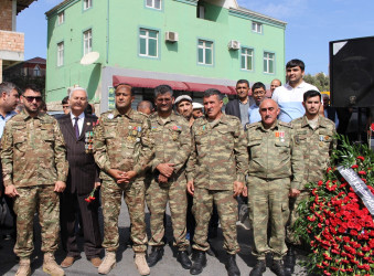 Vətən müharibəsi şəhidi İlkin Əhədzadənin adı yaşadığı küçəyə verildi