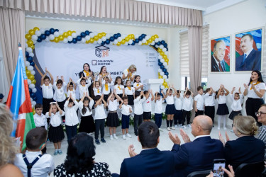 Səbaildə yeni məktəbin açılış mərasimi keçirilib