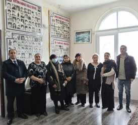 Novruz bayramında şəhid ailələri və müharibə veteranları ilə keçirilən görüş