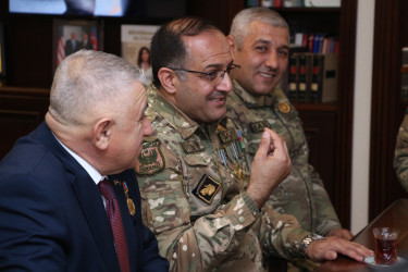 Novruz bayramı ərəfəsində müharibə iştirakçıları ilə görüş keçirilmişdir