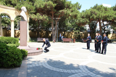 Badamdar qəsəbəsi Heydər Əliyev parkında sakinlərlə görüş keçirilmişdir