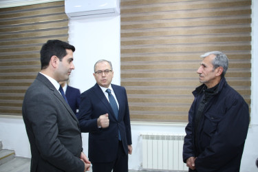 Rayon İcra Hakimiyyətinin başçısı sakinlərlə səyyar görüş keçirmişdir