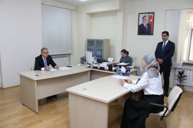 Səbail Rayon İcra Hakimiyyətində keçirilən vətəndaş qəbulları
