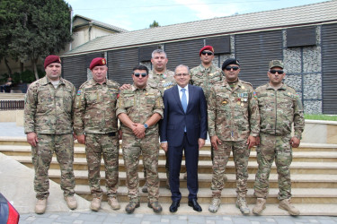 Rayon İcra Hakimiyyətinin başçısı Vətən müharibəsi veteranları ilə görüş keçirmişdir