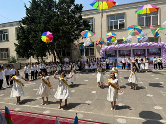 Səbail rayonunun ümumtəhsil məktəblərində “Son zəng” tədbirləri keçirilib