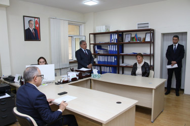 Səbail Rayon İcra Hakimiyyətində keçirilən vətəndaş qəbulları