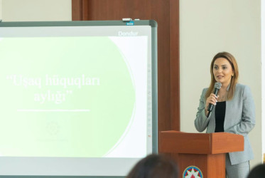 Səbaildə “Uşaq hüquqları aylığı” çərçivəsində tədbir keçirilib