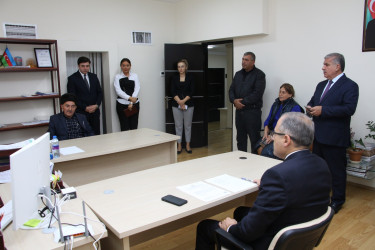 Səbail Rayon İcra Hakimiyyətində keçirilən vətəndaş qəbulları