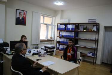 Səbail Rayon İcra Hakimiyyətində keçirilən vətəndaş qəbulları