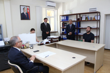 Səbail Rayon İcra Hakimiyyətində keçirilən vətəndaş qəbulları