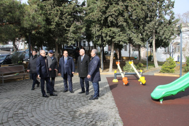 Rayon İcra Hakimiyyətinin başçısı tərəfindən “Mənzərə” parkına baxış keçirilib
