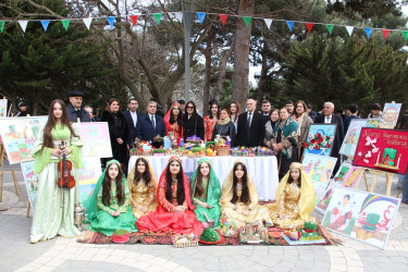 Səbail rayonunda Novruz şənliyi