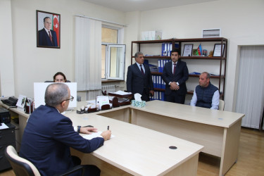 Səbail Rayon İcra Hakimiyyətində keçirilən vətəndaş qəbulları