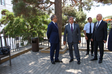 Rayon İcra Hakimiyyətinin başçısı tərəfindən “Mənzərə” parkına baxış keçirilib
