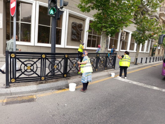 Səbail rayon ərazisində növbəti iməcilik işləri həyata keçirilmişdir