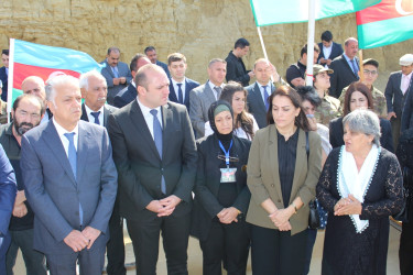 Şəhid Yusif Budaqovun doğum günü münasibətilə məzarı ziyarət olundu