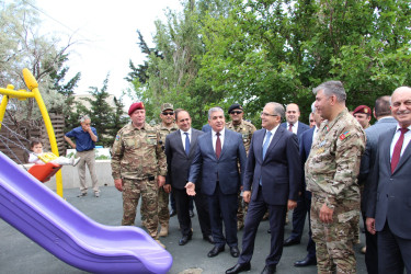 Rayon İcra Hakimiyyətinin başçısı tərəfindən “Fəhlə əlləri” parkına baxış keçirilib