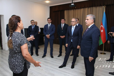 Rayon İcra Hakimiyyətinin başçısı sakinlərlə səyyar görüş keçirmişdir