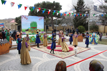 Səbail rayonunda Novruz şənliyi