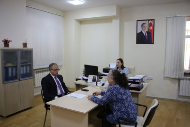 Səbail Rayon İcra Hakimiyyətində keçirilən vətəndaş qəbulları