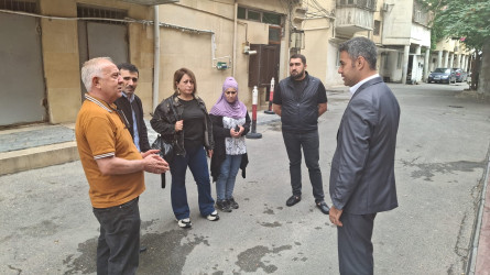 Səbail rayonunda ərazi icra nümayəndələri, bələdiyyə sədrləri və MKİS rəisləri tərəfindən keçirilən vətəndaş qəbulları