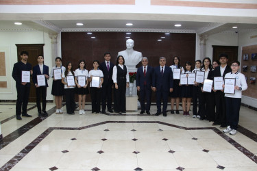 “Heydər Əliyev və Azərbaycan tarixi” mövzusunda referat-yazı müsabiqəsinin yekun mərhələsi keçirilmişdir