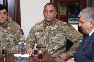Novruz bayramı ərəfəsində müharibə iştirakçıları ilə görüş keçirilmişdir