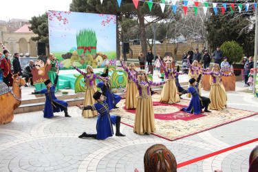 Səbail rayonunda Novruz şənliyi