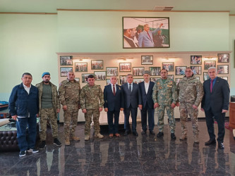 Bibiheybət məscid-ziyarətgah kompleksində şəhid ailələri, qazilər və veteranlarla görüş keçirilmişdir