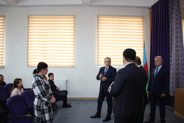 Rayon İcra Hakimiyyətinin başçısı 20-ci sahə yaşayış massivində sakinlərlə səyyar qəbul keçirmişdir