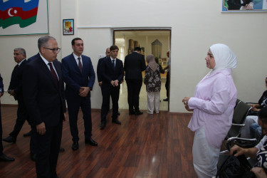 Rayon İcra Hakimiyyətinin başçısı Bayıl yaşayış massivində sakinlərlə səyyar qəbul keçirmişdir