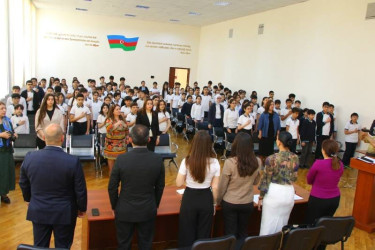“İnsan Hüquqları Aylığı” çərçivəsində Səbail rayonunda məişət zorakılığına qarşı maarifləndirici tədbir keçirilmişdir