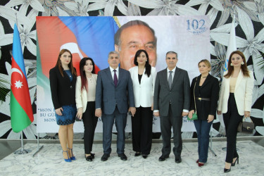 Səbaildə Ümummilli Lider Heydər Əliyevin anadan olmasının 102-ci ildönümünə həsr edilmiş tədbir keçirilib