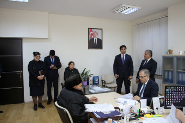 Səbail Rayon İcra Hakimiyyətində keçirilən vətəndaş qəbulları