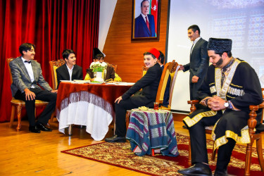 Səbail rayonunda Üzeyir Hacıbəylinin anadan olmasının 140 illiyi qeyd olunub