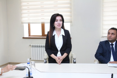 Səbail rayonunda qəbul imtahanlarında yüksək nəticə göstərən məzunlarla görüş keçirilmişdir