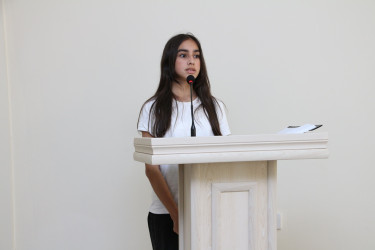 “Heydər Əliyev və Azərbaycan tarixi” mövzusunda referat-yazı müsabiqəsinin yekun mərhələsi keçirilmişdir