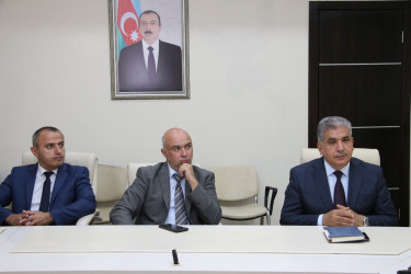 Səbail Rayon İcra Hakimiyyətində Dövlət İdarəçilik Akademiyasının tələbələri ilə görüş keçirilib