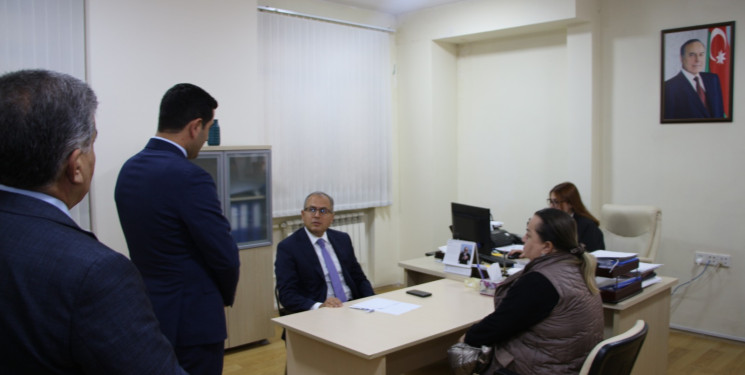 Səbail Rayon İcra Hakimiyyətində keçirilən vətəndaş qəbulları