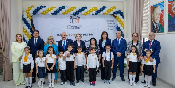 Səbaildə yeni məktəbin açılış mərasimi keçirilib