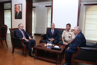 Rayon İcra Hakimiyyətinin başçısı müharibə iştirakçıları ilə görüş keçirmişdir