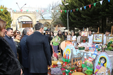 Səbail rayonunda Novruz şənliyi