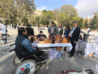Səbaildə “İnklüzivlik və yaradıcı gənclərin əl işlərinə dəstək” adlı festival keçirilib