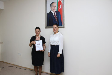 Səbaildə 5 oktyabr - Beynəlxalq Müəllimlər Günü qeyd olundu