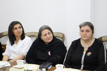 Səbaildə Vətən müharibəsi şəhidlərinin ailə üzvləri ilə görüş keçirilib