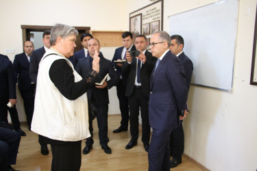 Rayon İcra Hakimiyyətinin başçısı Badamdar qəsəbəsində sakinlərlə səyyar görüş keçirmişdir