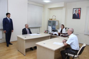 Səbail Rayon İcra Hakimiyyətində keçirilən vətəndaş qəbulları