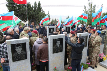 Səbail rayonunda 27 sentyabr – Anım Gününün beşinci ildönümü ilə əlaqədar şəhidlərin məzarları ziyarət olundu