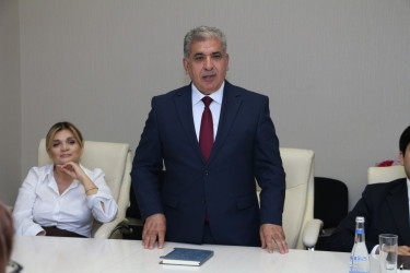 Səbail Rayon İcra Hakimiyyətində Nizami Kino Mərkəzinin direktor müavini Azru Əhədova ilə yubileyi münasibətilə görüş keçirilmişdir