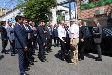 Rayon İcra Hakimiyyətinin başçısı 20-ci sahə yaşayış massivində sakinlərin müraciətlərini dinləmiş və əraziyə baxış keçirmişdir